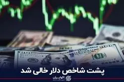 پشت شاخص طلا خالی شد