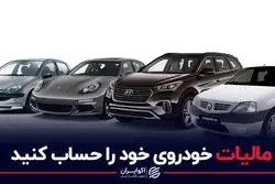 مالیات خودروی خود را حساب کنید