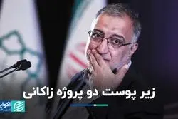 زیر پوست دو پروژه زاکانی