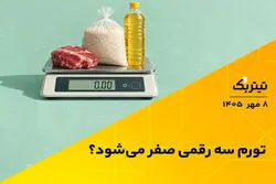 تورم سه رقمی صفر می‌شود؟