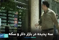 سه پدیده در بازار دلار و سکه