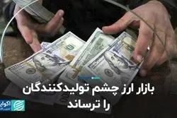 بازار ارز چشم تولیدکنندگان را ترساند