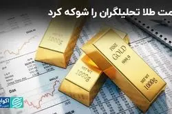 قیمت طلا تحلیلگران را شوکه کرد
