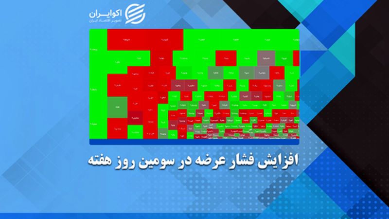 22 اردبیهشت بازار سرمایه با لکه های قرمز و سبز