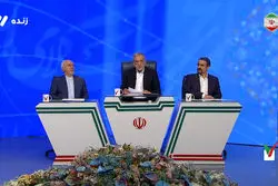 همراهی ظریف با پزشکیان در میزگرد سیاسی/ واکنش‌ها به اظهارات نامزدها در مناظرات انتخاباتی