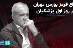 معنی قرمزی بورس در اولین روز کاری‌‌ در دولت جدید