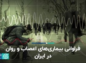 فراوانی بیماری‌های اعصاب و روان در ایران