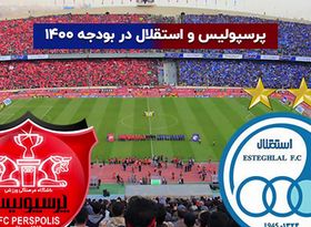 پرسپولیس و استقلال در بودجه 1400