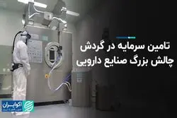 تامین سرمایه در گردش، چالش بزرگ صنایع دارویی