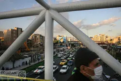 پیش‌بینی هوای تهران تا سه‌شنبه؛ وزش باد و بارش پراکنده