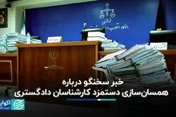 خبر سخنگو درباره همسان‌سازی دستمزد کارشناسان دادگستری + فیلم