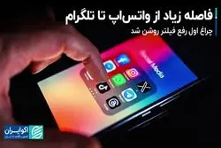 فاصله زیاد از واتس‌اپ تا تلگرام 