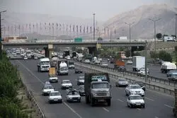 این بزرگراه بر اثر اصابت موشک مسدود شد