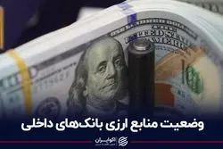 وضعیت منابع ارزی بانک‌های داخلی