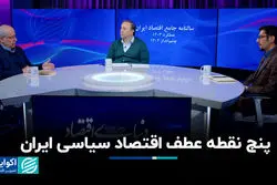 پنج نقطه عطف اقتصاد سیاسی ایران 