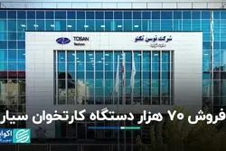 فروش 70 هزار دستگاه کارتخوان سیار