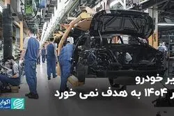 تیر خودرو در ۱۴۰۴ به هدف نمی‌خورد