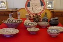 استرداد ۱۳ اثر باستانی کشف‌شده در ایتالیا به ایران