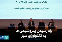 راه رسیدن پتروشیمی‌ها به تکنولوژی سبز