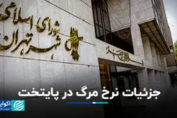 جزئیات نرخ مرگ در پایتخت