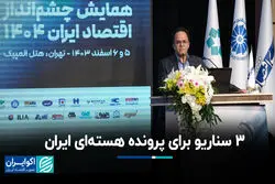  ٣ سناریو برای پرونده هسته‌ای ایران