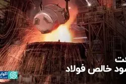 افت سود خالص «فولاد» در سال 1401
