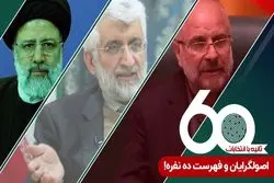 اصولگرایان و فهرست ده نفره!