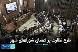 طرح نظارت بر اعضای شوراهای شهر؛چند شورایی دستگیر شدند؟