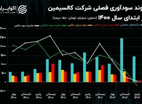 سقوط حاشیه سود فصلی کالسیمین!