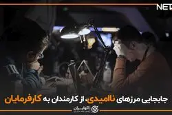 جابجایی مرزهای ناامیدی،‌ از کارمندان به کارفرمایان
