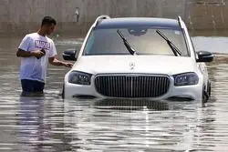 ویدئو حیرت انگیز از سیل در عربستان!