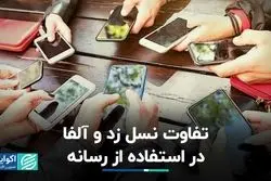 الگوی استفاده از رسانه در نسل زد و آلفا