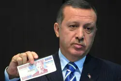 اثر اردوغان در بازار دلار ایران

