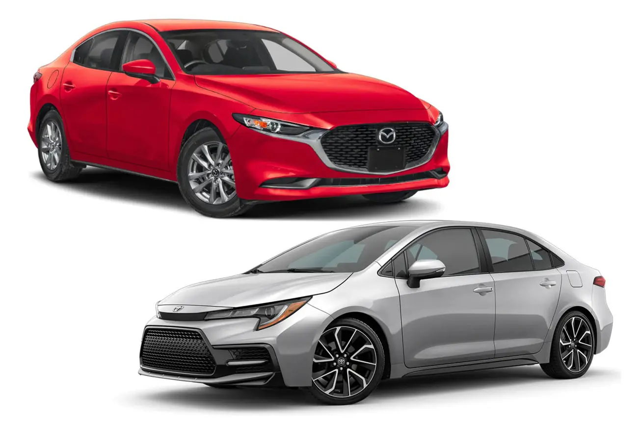 خرید خودرو وارداتی ۲۰۲۵ با ۲ میلیاردتومان / مزدا ۳ بخریم یا تویوتا لوین؟