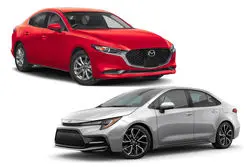 خرید خودرو وارداتی ۲۰۲۵ با ۲ میلیاردتومان / مزدا ۳ بخریم یا تویوتا لوین؟