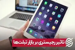 تاثیر رجیستری بر بازار تبلت‌ها