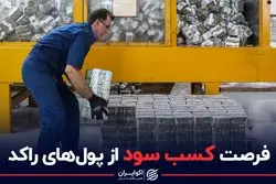 فرصت کسب سود از پول های راکد