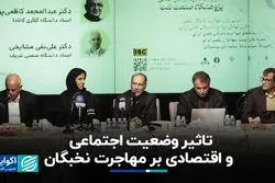 تاثیر وضعیت اجتماعی و اقتصادی بر مهاجرت نخبگان