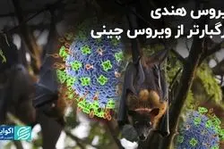 ویروس هندی مرگبارتر از ویروس چینی 