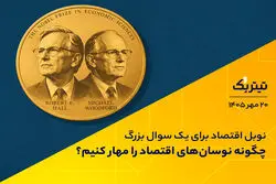 نوبل اقتصاد برای یک سوال بزرگ؛ چگونه نوسان‌های اقتصاد را مهار کنیم؟
