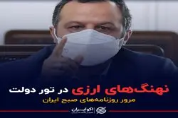 نهنگ های ارزی در تور دولت / پادکست برنامه صبحگاهی مرور روزنامه‌های صبح امروز یکشنبه ۲۸  آذر ۱۴۰۰