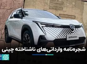 شجره‌نامه وارداتی‌های ناشناخته چینی 