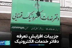 جزییات افزایش تعرفه دفاتر خدمات الکترونیک 