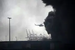 آتش دنباله‌دار در بندر‌