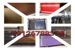 ساختار کرکره برقی و حفاظ شاخ گوزنی محصولات ساختمانی آهن سازه