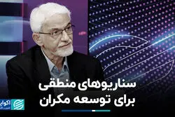  سناریوهای منطقی برای توسعه مکران