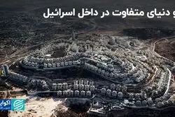 دو دنیای متفاوت در داخل اسرائیل