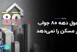 فرمول‌ دهه 80 جواب بازار مسکن را نمی‌دهد