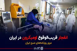 انفجار قریب‌الوقوع اومیکرون در ایران