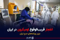 انفجار قریب‌الوقوع اومیکرون در ایران